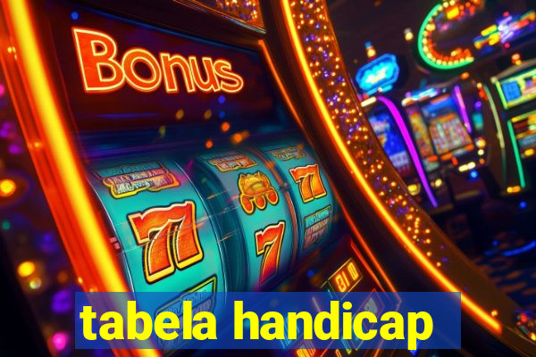 tabela handicap